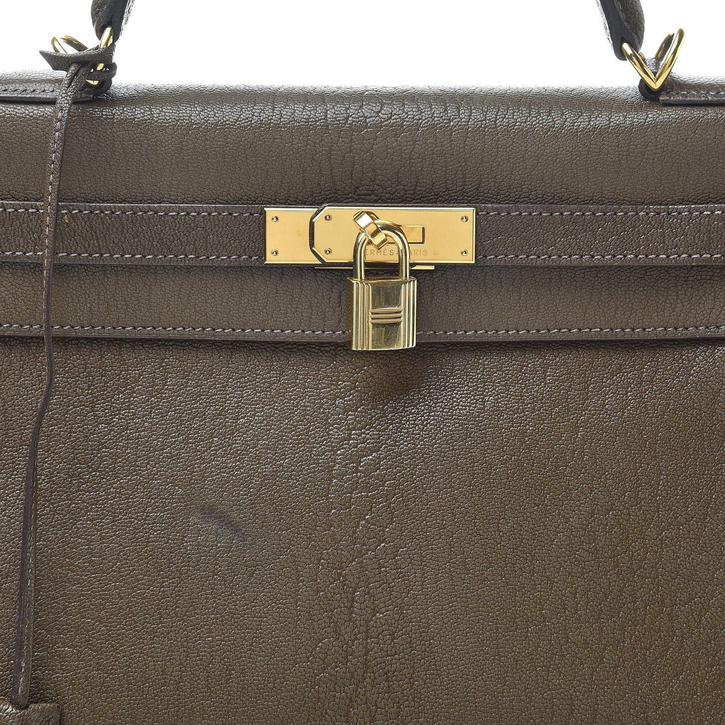 Chevre De Coromandel Kelly Retourne 32 Vert Bronze