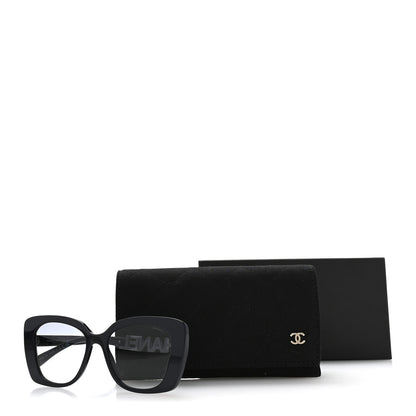 Chanel Acetate Strass Square Sunglasses 5422-B Black 8 of 8