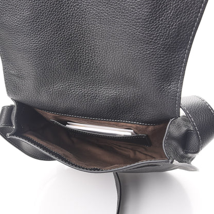 Chloe Calfskin Medium Marcie Round Crossbody Bag Black 5 of 9