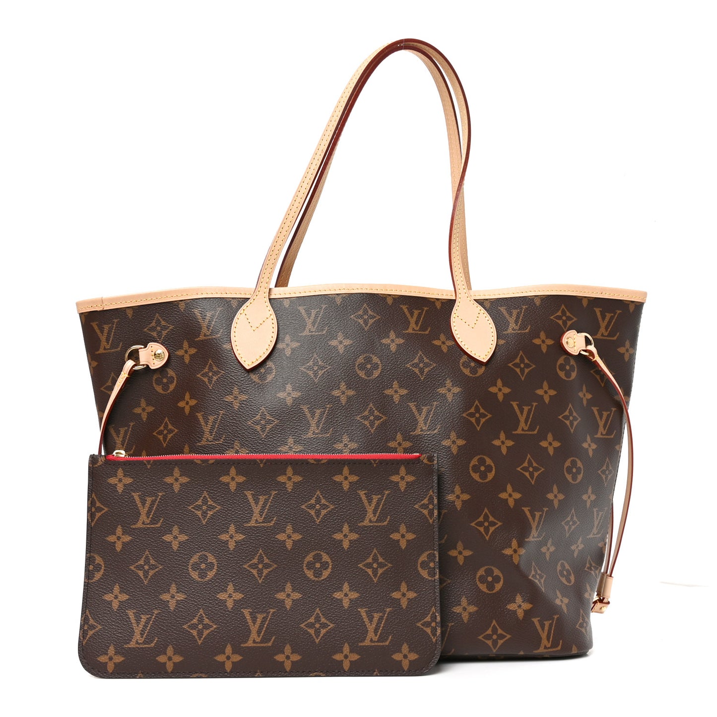 Monogram Neo Neverfull MM Cherry