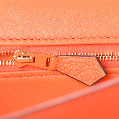 Hermes Evercolor Constance 24 Orange Poppy 19 of 23