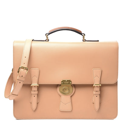 Burberry Trench Calfskin Medium DK88 Satchel Pale Clementine 1 of 11