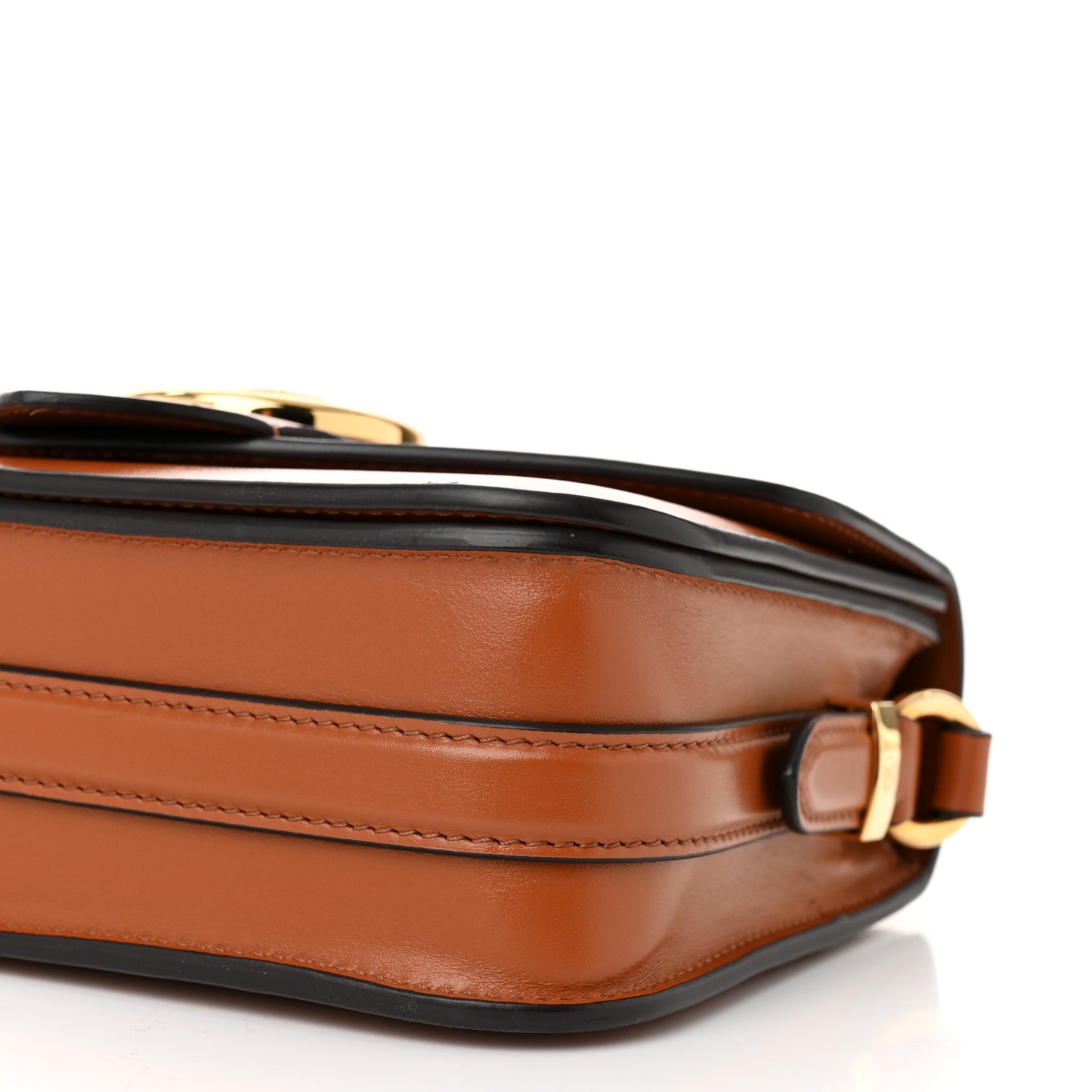 Smooth Calfskin LV Pont 9 Golden Siena