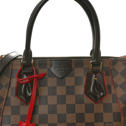 Louis Vuitton Damier Ebene Caissa Tote PM Cherry 7 of 10