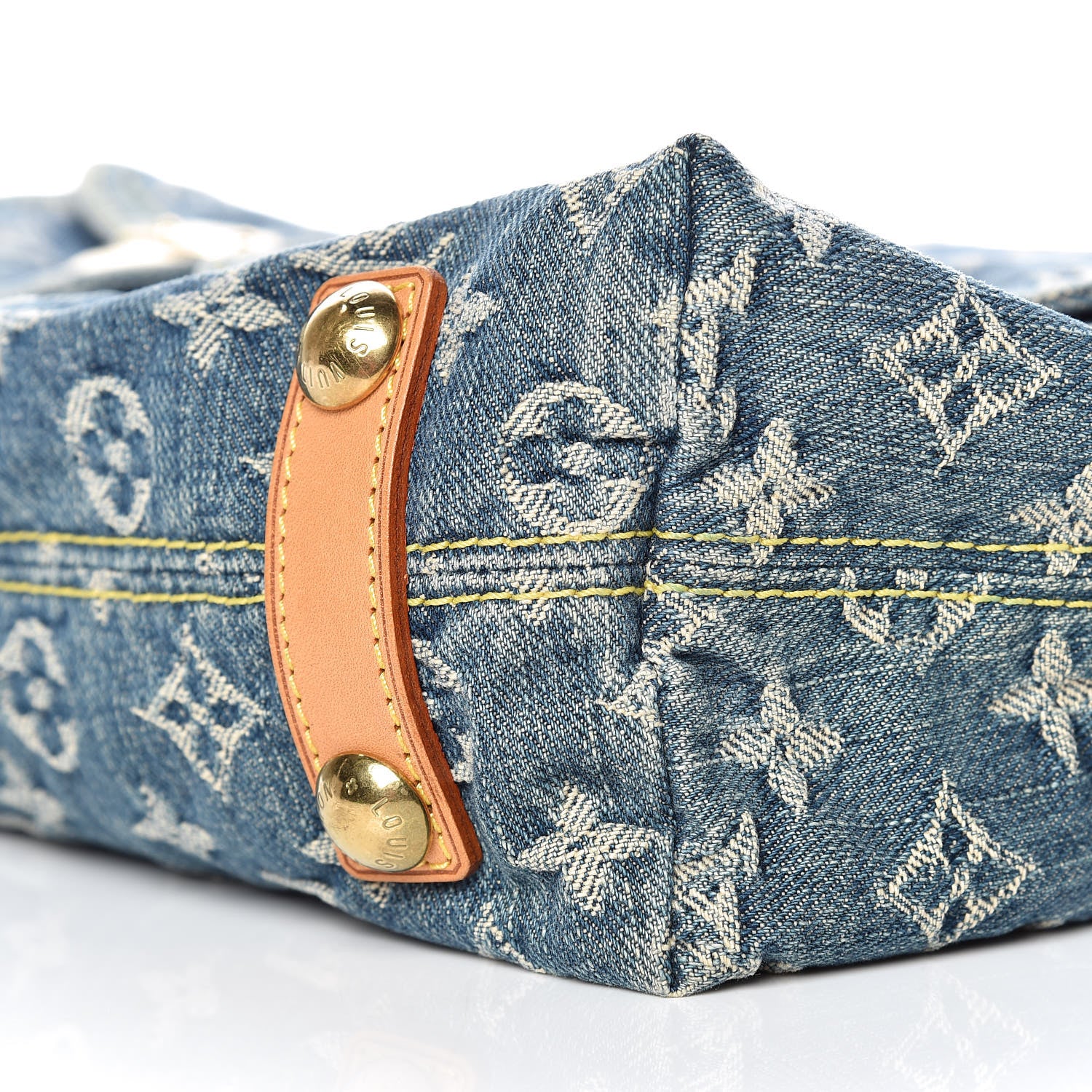 Louis Vuitton Denim Baggy GM Blue 6 of 8
