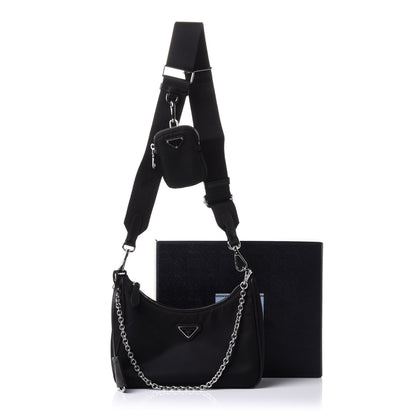 Prada Nylon Re-Edition 2005 Shoulder Bag Black 12 of 12