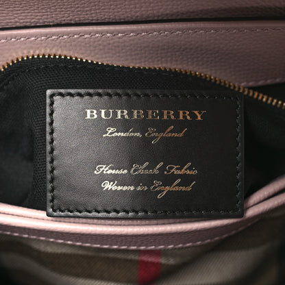Burberry Derby Calfskin House Check Small Camberley Pale Orchid 6 of 8