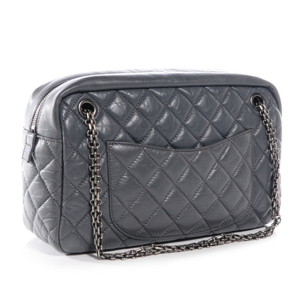 Chanel Aged Calfskin Medium Reissue Camera Case Grey 3 of 8
