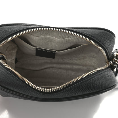 Gucci Pebbled Calfskin Small Soho Disco Bag Black 5 of 11