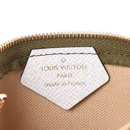 Louis Vuitton Monogram Giant Micro Pochette Accessories Kaki White 6 of 7