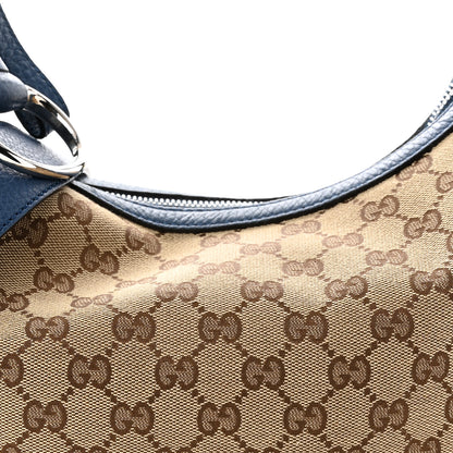 Gucci Monogram Medium Icon Bit Hobo Turquoise 8 of 11