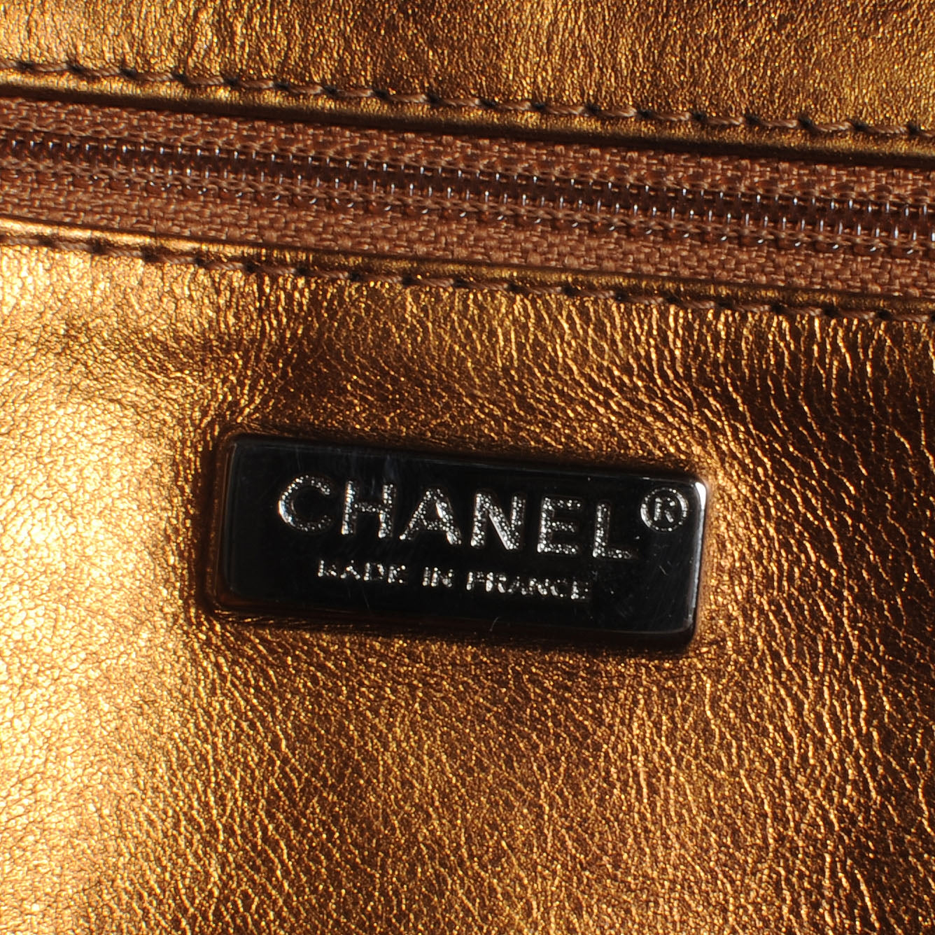Python Tassel Medium Flap Bronze