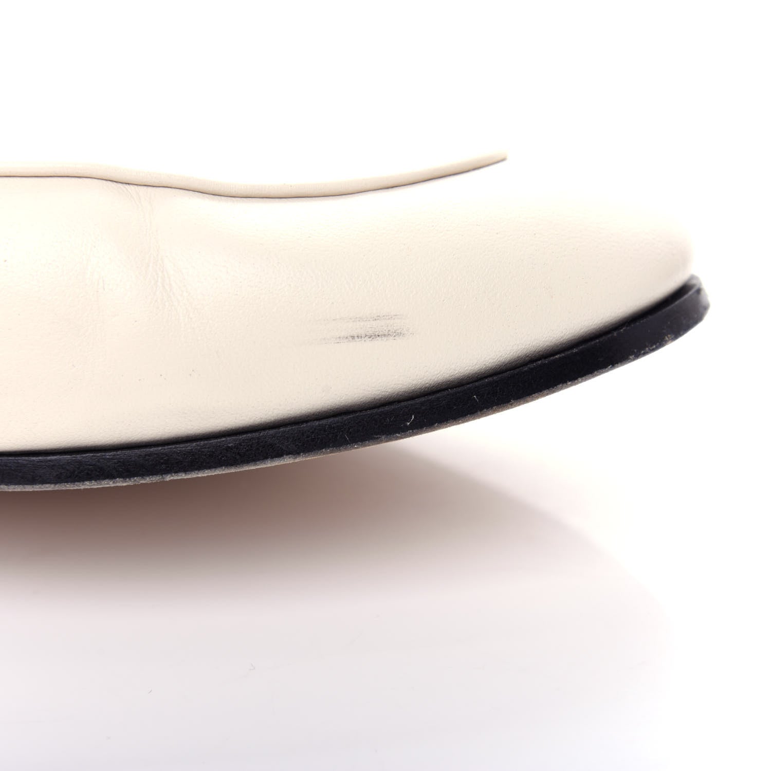 Gucci Lambskin Womens Brixton Horsebit Loafers 40 Mystic White 11 of 11