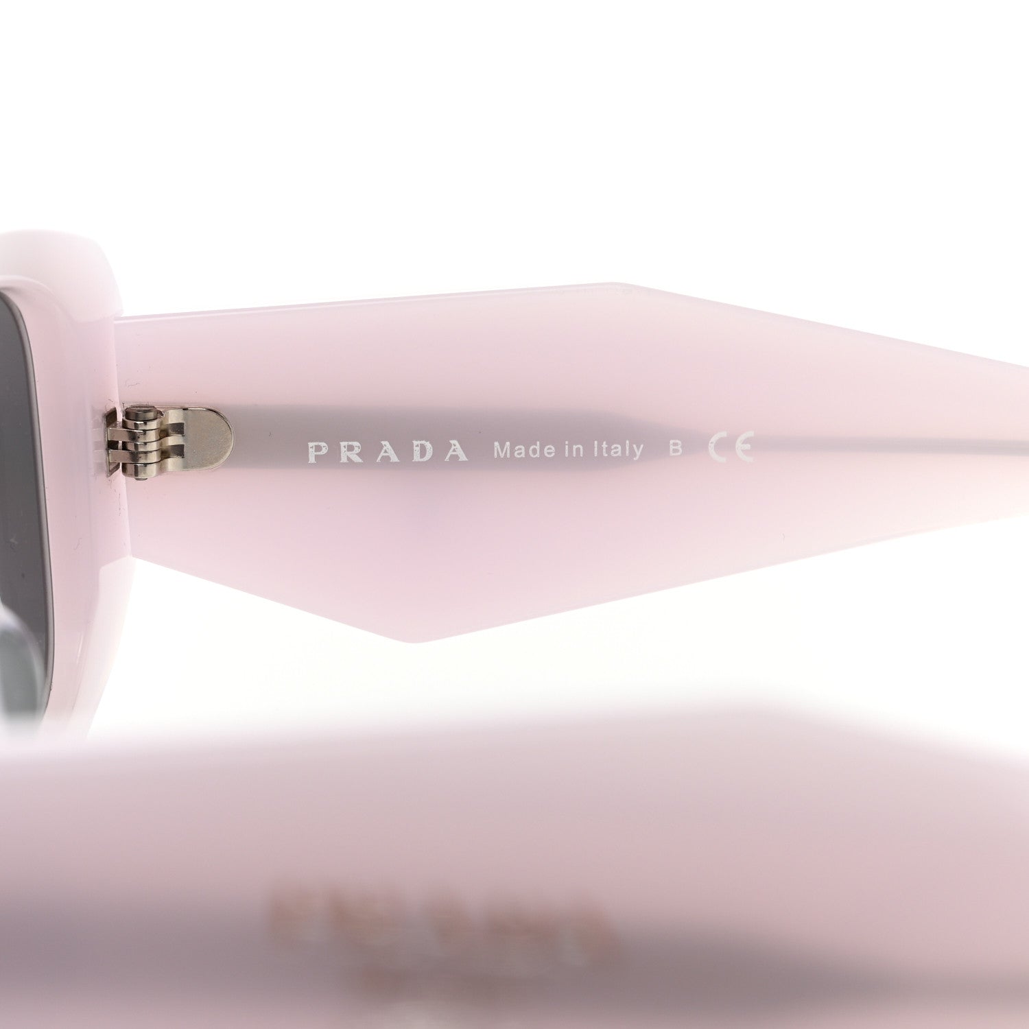 Prada Acetate Symbole Sunglasses SPR 17W Pink 5 of 7