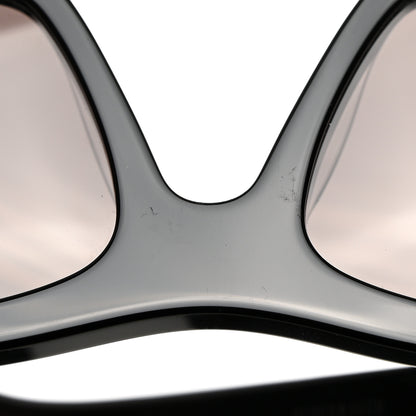 Saint Laurent Acetate Mica Cat Eye Sunglasses SL 276 Black 8 of 9