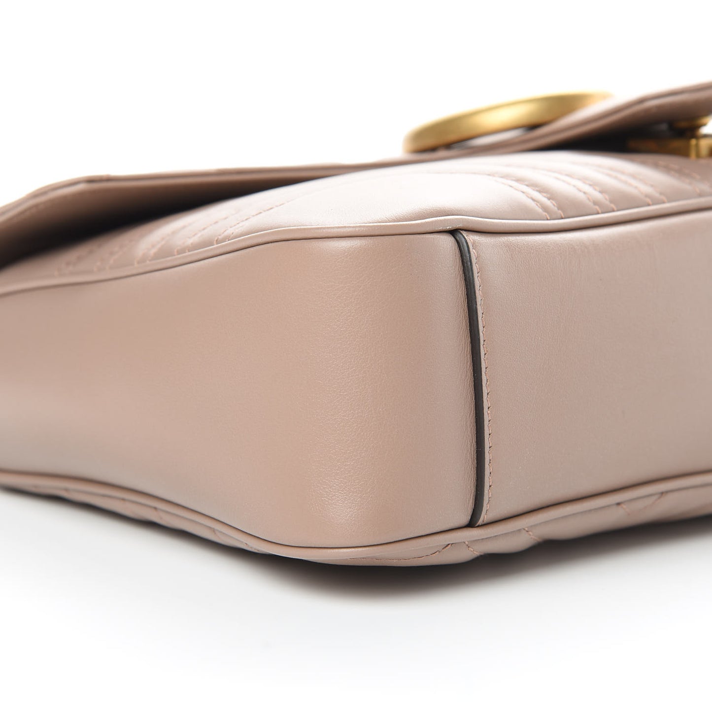 Calfskin Matelasse Medium GG Marmont Shoulder Bag Porcelain Rose