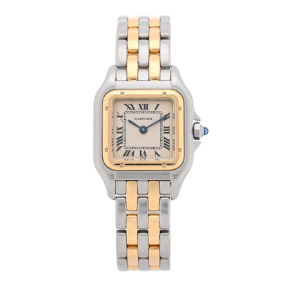 Cartier Stainless Steel 18K Yellow Gold 22mm Panthere Quartz Watch 1 of 4