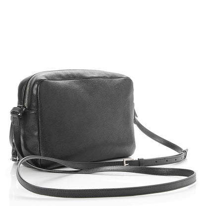 Saint Laurent Lambskin Monogram Small Lou Camera Bag Black 3 of 7