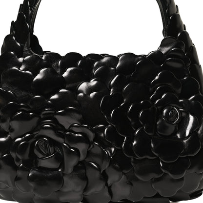 Valentino Garavani Nappa Atelier 03 Rose Edition Small Hobo Black 7 of 11