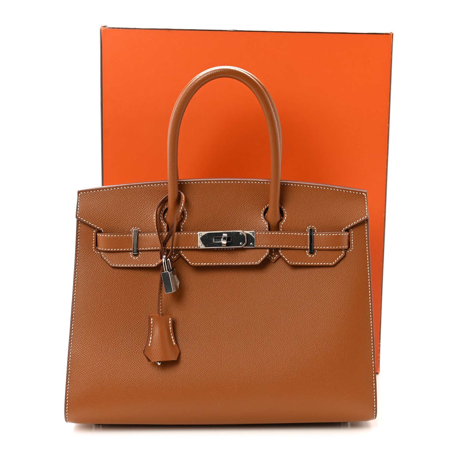 Hermes Epsom Birkin Sellier 30 Gold 11 of 11