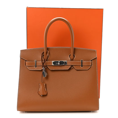 Hermes Epsom Birkin Sellier 30 Gold 11 of 11