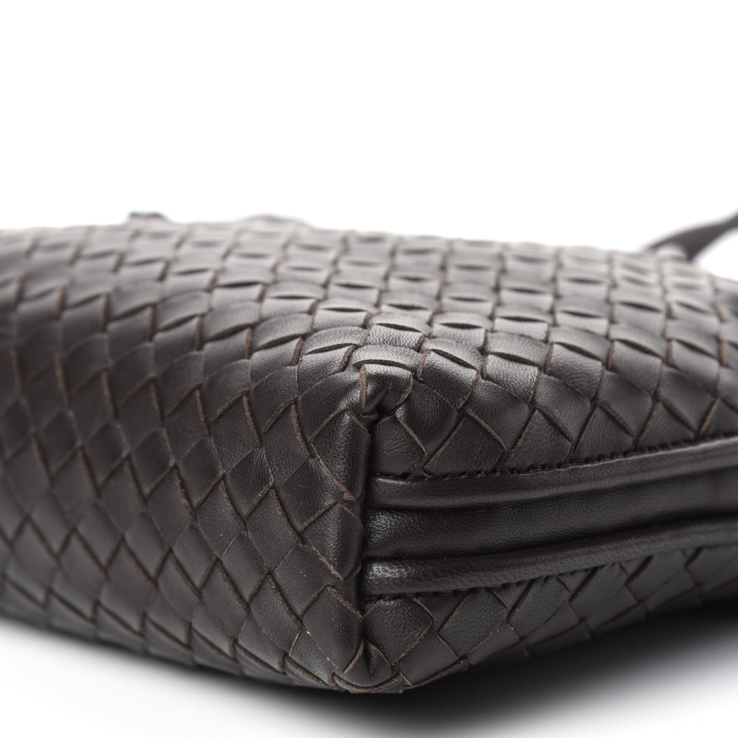 Bottega Veneta Nappa Intrecciato Nodini Bag Ebano 8 of 9