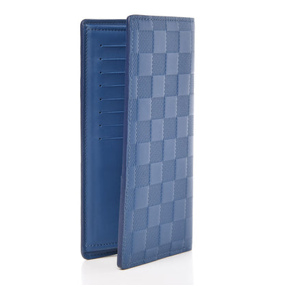 Louis Vuitton Damier Infini Brazza Wallet Neptune 3 of 7