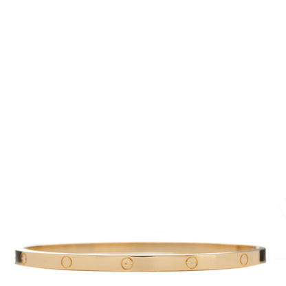 Cartier 18K Yellow Gold Small LOVE Bracelet 17 2 of 5