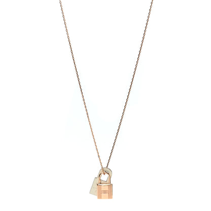 Hermes Swift Small O'Kelly Pendant Necklace White 1 of 8