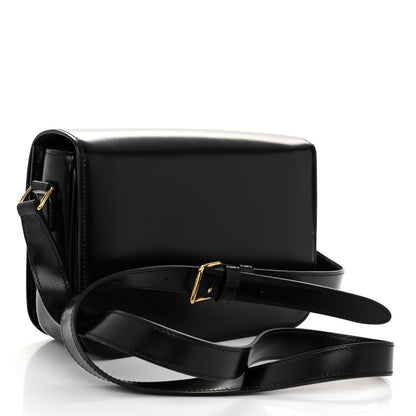 Celine Shiny Calfskin Medium Triomphe Black 3 of 11