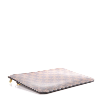 Louis Vuitton Damier Ebene Neverfull MM GM Pochette 4 of 8