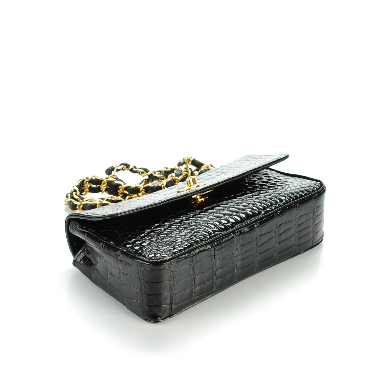 Alligator Mini Flap Black
