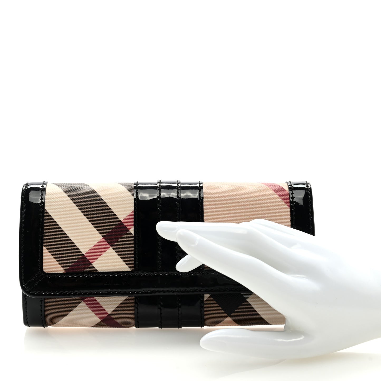 Patent Nova Check Wallet Black