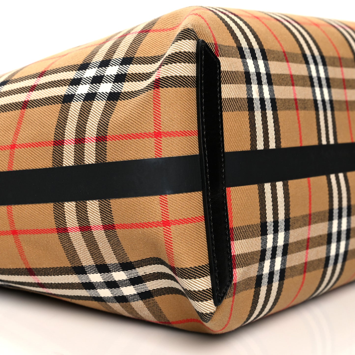 Vintage Check Medium The Giant Reversible Tote Antique Yellow Bright Red