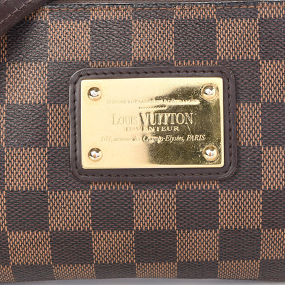 Louis Vuitton Damier Ebene Eva Clutch 9 of 9