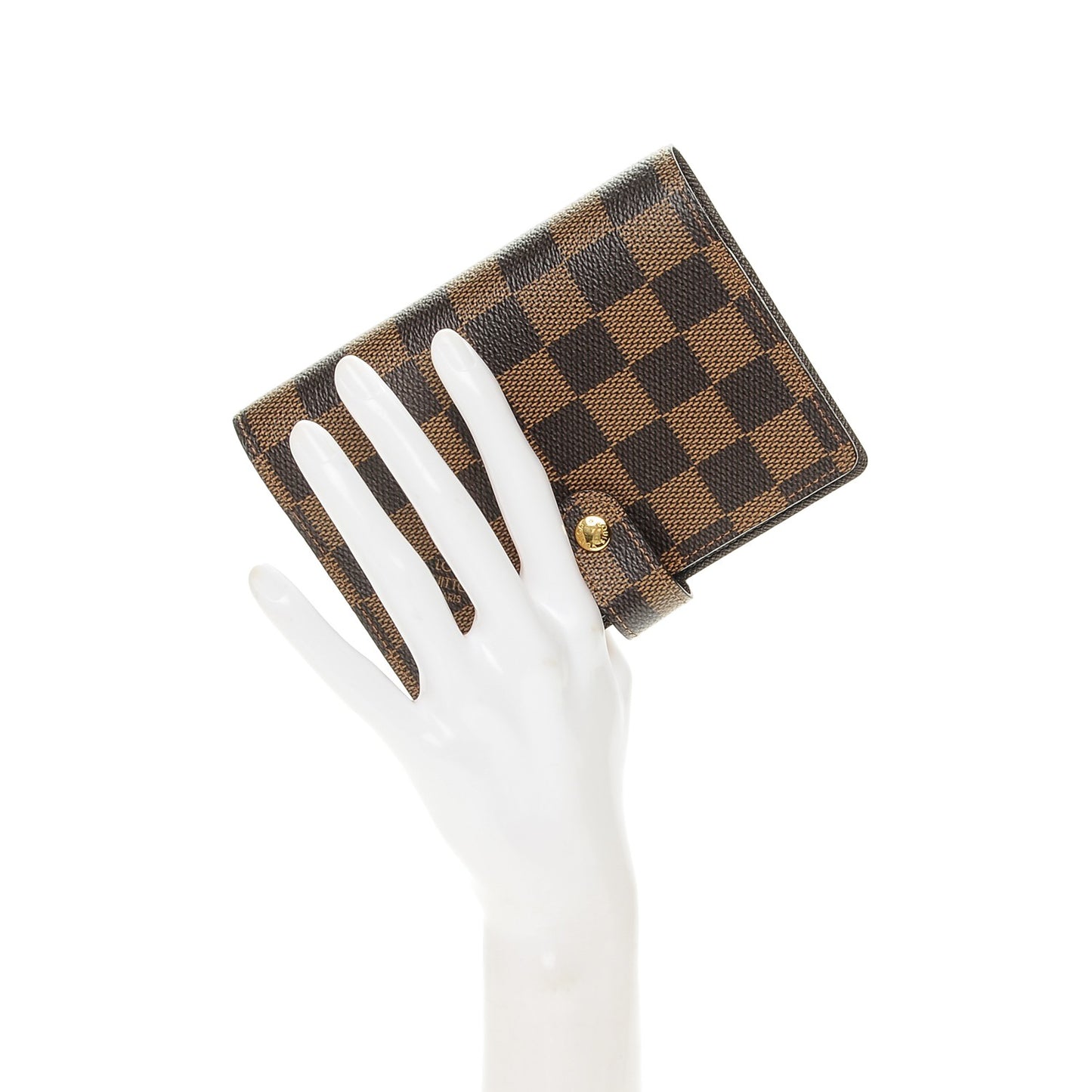 Damier Ebene Small Ring Agenda Cover