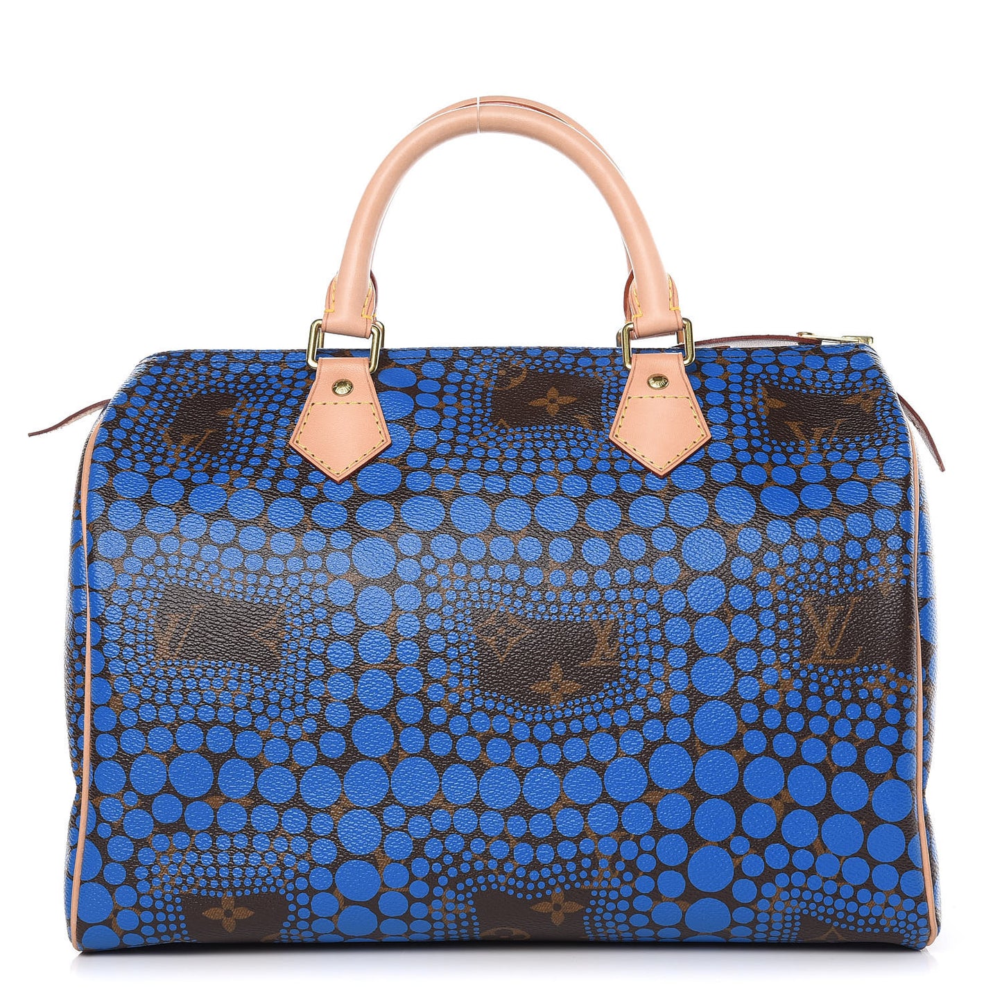 Monogram Kusama Town Speedy 30 Blue
