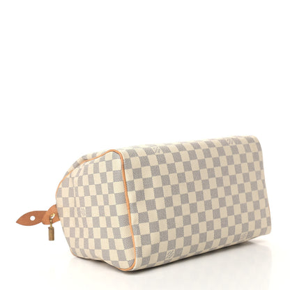 Louis Vuitton Damier Azur Speedy 30 4 of 11