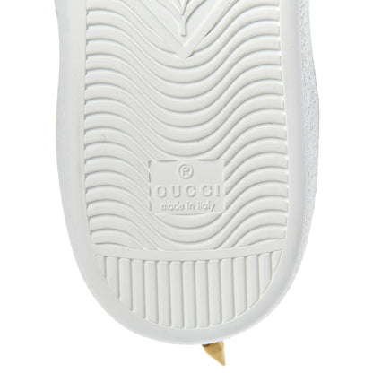 Gucci Mens Calfskin Web Studded Ace Sneakers 9.5 White 8 of 9