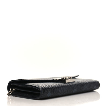 MCM Visetos Large Patricia Wallet On Chain Black 4 of 8