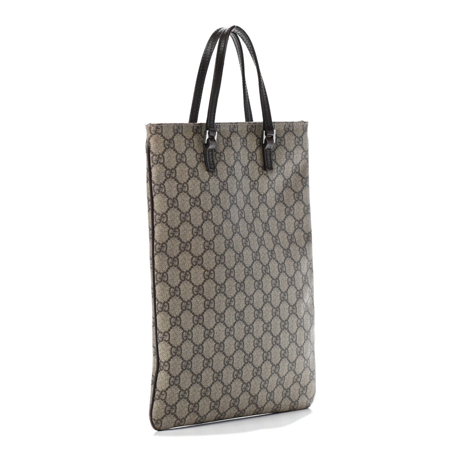 Gucci GG Plus Monogram Flat Vertical Tote Dark Brown 2 of 5