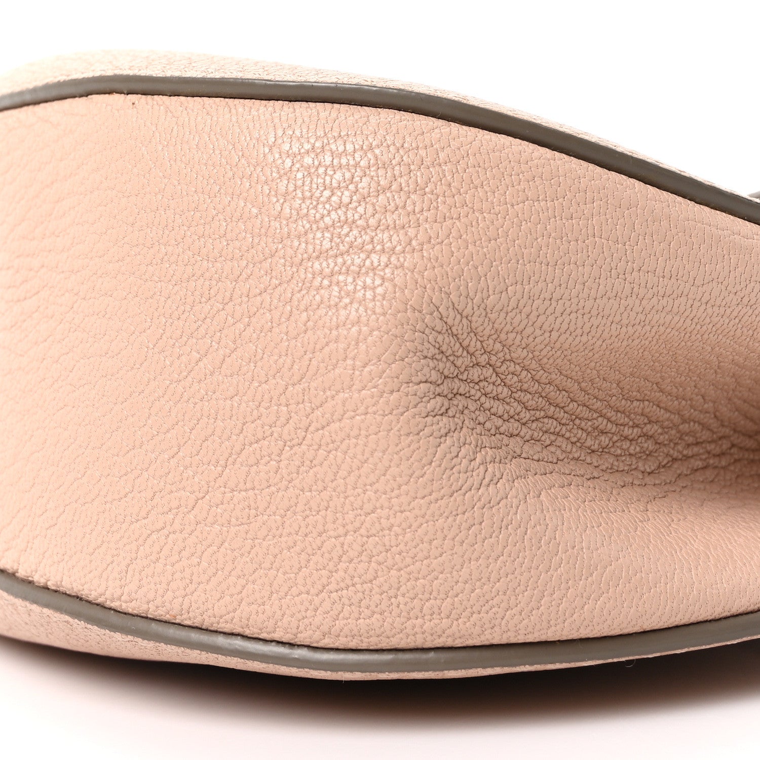 Chloe Grained Lambskin Drew Shoulder Bag Cement Pink 9 of 9