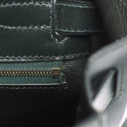 Hermes Box Kelly Sellier 32 Vert Fonce 30 of 44