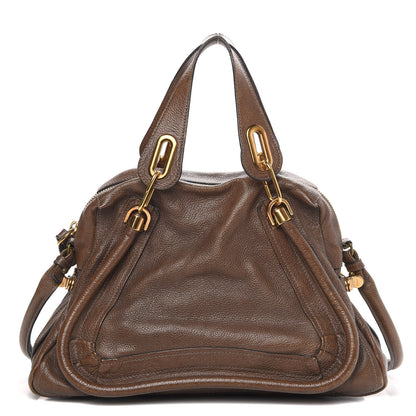 Chloe Calfskin Medium Paraty Chocolate 1 of 17