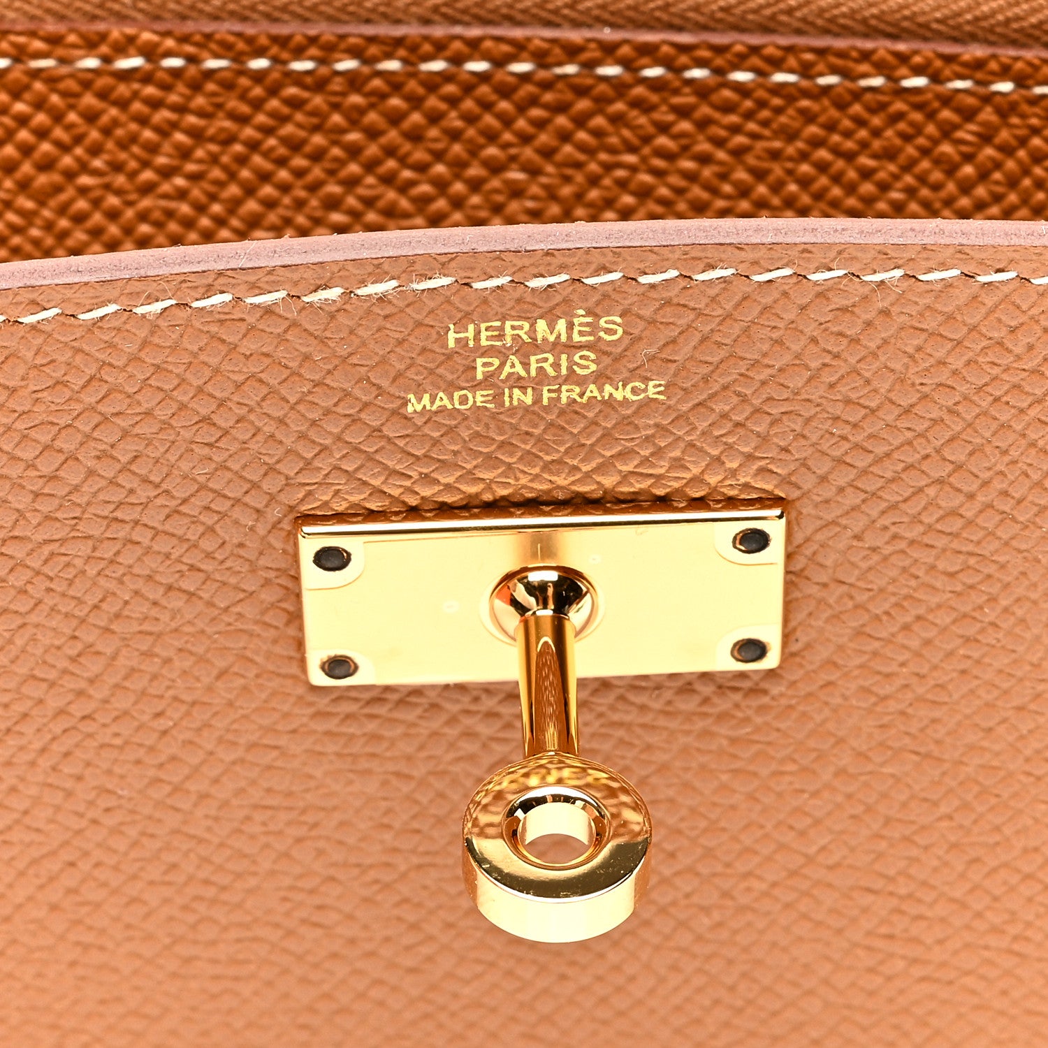 Hermes Epsom Kelly Longue Wallet Gold 6 of 8