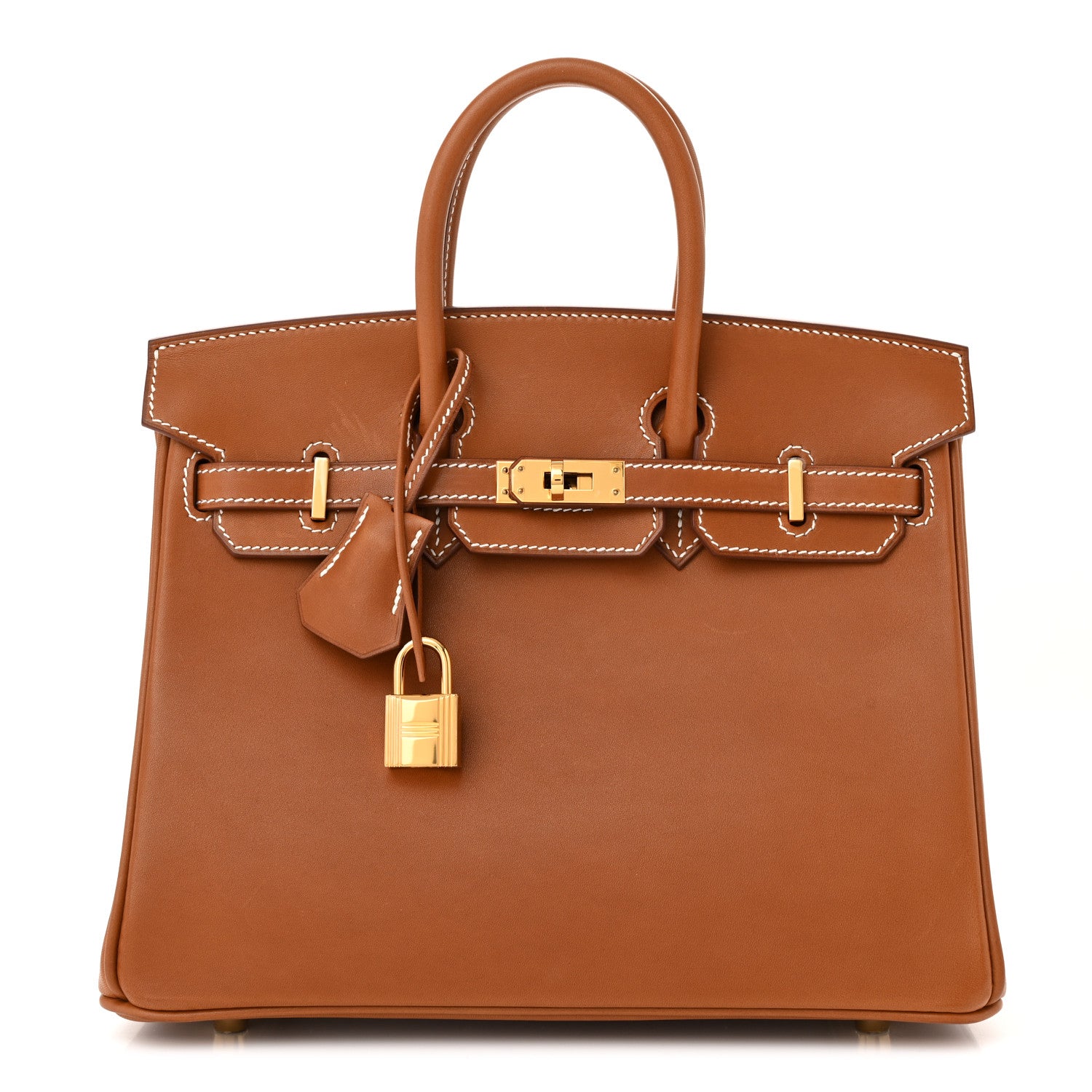Hermes Natural Barenia Faubourg Birkin 25 Fauve 1 of 13