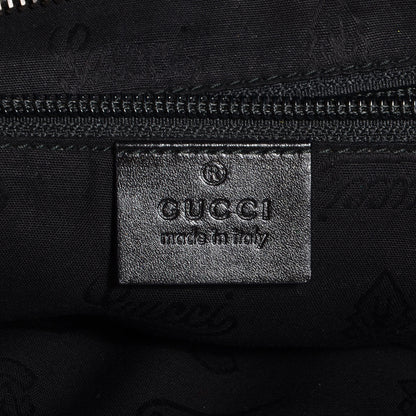 Gucci Imprime Monogram Medium Flat Messenger Bag Black 6 of 7