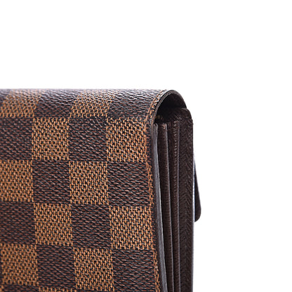 Louis Vuitton Damier Ebene Sarah Wallet 10 of 12