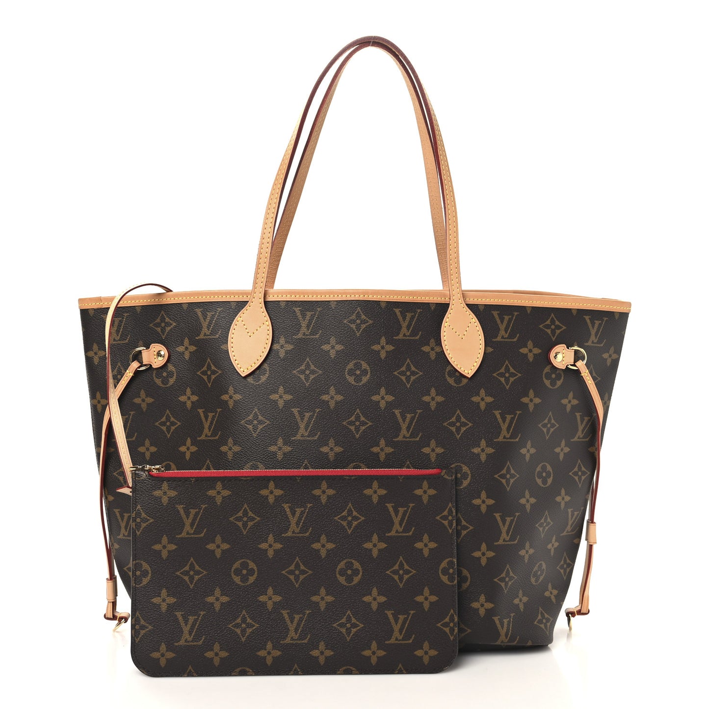 Monogram Neo Neverfull MM Cherry