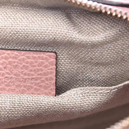 Gucci Monogram Mini Bree Messenger Bag Beige Soft Pink 7 of 9